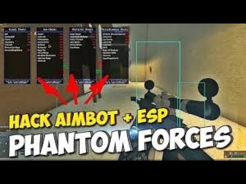 PHANTOM FORCES   ADMIN Exploit INSTANT KILL FLY ESP CREDIT CHEAT ROBLOX EXPLOIT