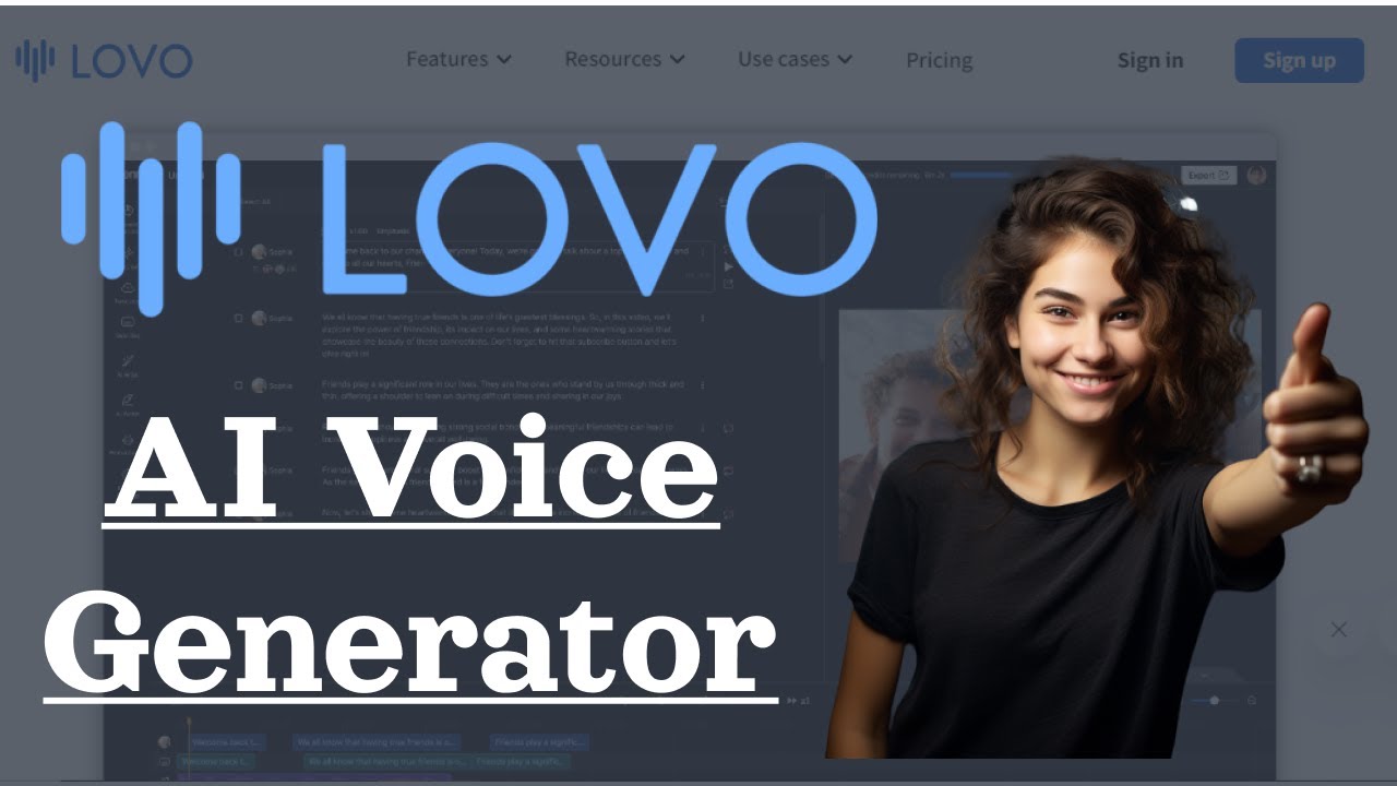 LOVO AI Voice Generator Tutorial