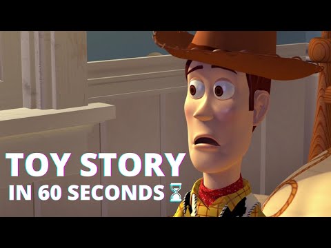 Toy Story in 60 Seconds (OKAY 86 SECONDS SUE ME)
