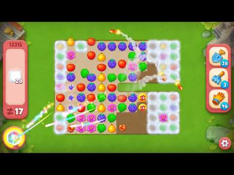 Gardenscapes level 13315 Gameplay #Bubunka
