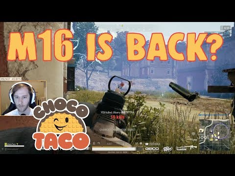 AWM DELIVERY, M16 DELIVERANCE - chocoTaco PUBG Game Recap