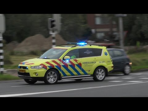 A1, Rapid Responder 02 344 Leeuwarden naar onbekende melding