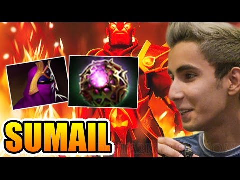 Veil + Octarin core IMBA Ember Spirit Sumail Dota 2 7.01