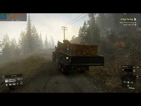 SnowRunner Walkthrough Part 69 - "Bridge The Gap" [2160p60]