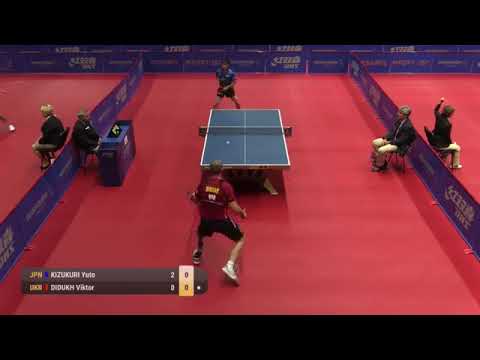 KIZUKURI Yuto vs DIDUKH Viktor | MS | Bulgaria Open 2017