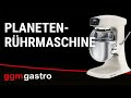 Commercial Planetary Mixer - 20 Litre – 1,100 W – 3 Speeds – Stainless Steel Bowl – Digital Display & Hopper
