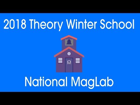 MagLab Theory Winter School 2018: Ryu Shinsei: Quantum Entangle in Conformal & Topological 2