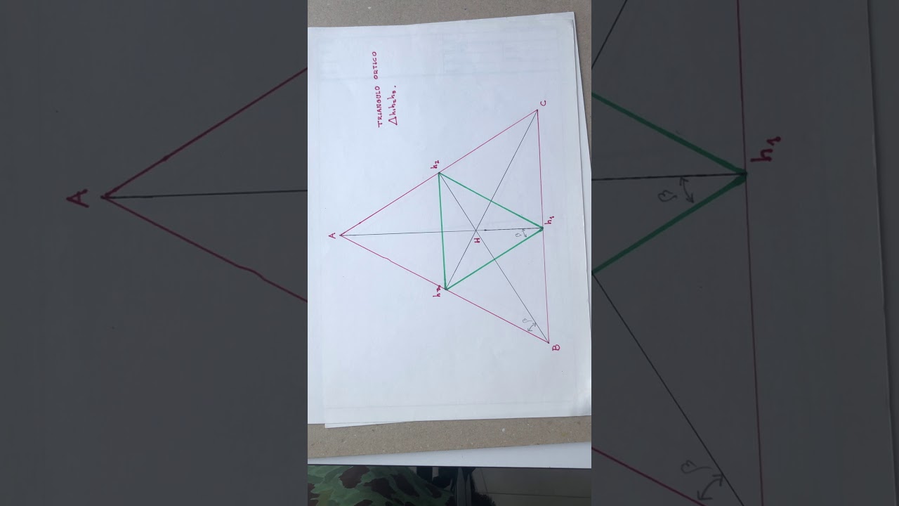 Propiedades del triángulo órtico