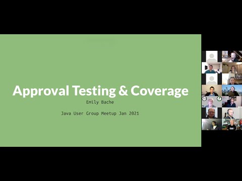 Emily Bache "Handling Legacy Code with Approvals and Coverage" 2021/01/11