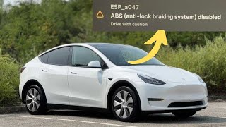 Tesla “ABS Disabled” warning: Reasons and ways to fix