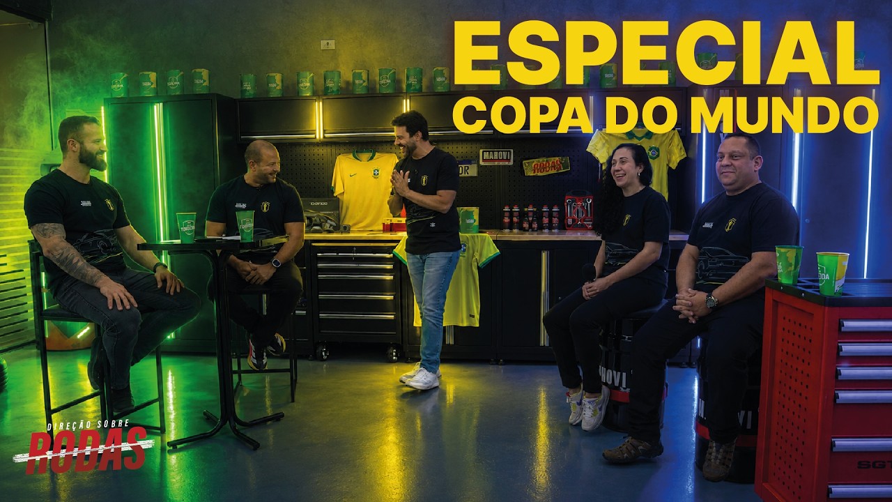 A SELEÇÃO BRASILEIRA DOS CARROS! 🇧🇷⚽ 5 Especialistas Escolhem os 11 Melhores