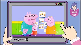 Read Along | Peppa Pig - We Love Our Families (with Highlighted words!)