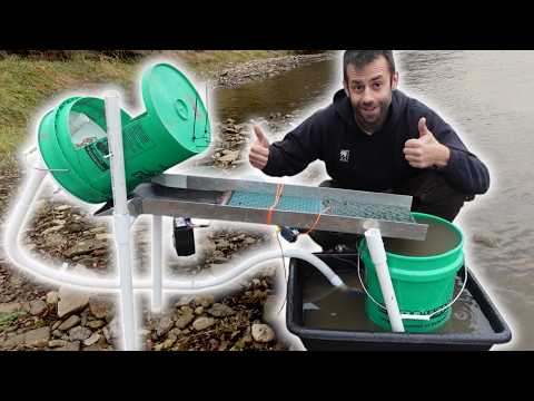 Homemade Bucket Highbanker, Iowa GOLD!