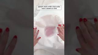 How to Remove Red Wine Stains #Shorts