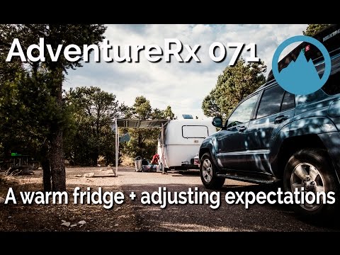 AdventureRx 071 Why is my RV fridge warm? | Scamp trailer refrigerator troubleshooting