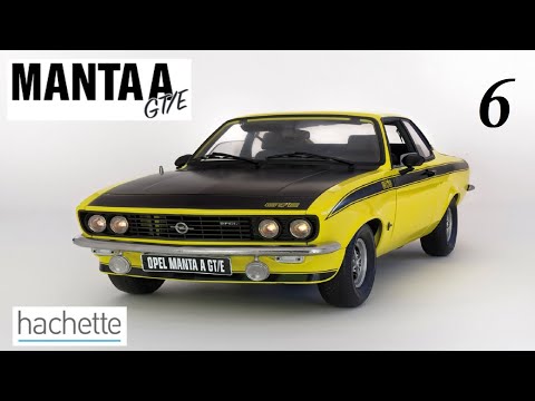 Hachette Opel Manta A GT/E Part 6 - Die linke Motorhälfte!