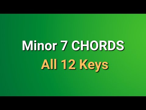 Minor 7 - ONE CHORD WORKOUT - Jazz Backing Track Jam in all 12 keys