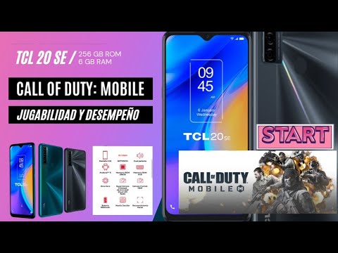 Call of Duty: Mobile / JUGABILIDAD Y DESEMPEÑO EN UN TCL 20SE 256GB Memoria / 6GB Ram