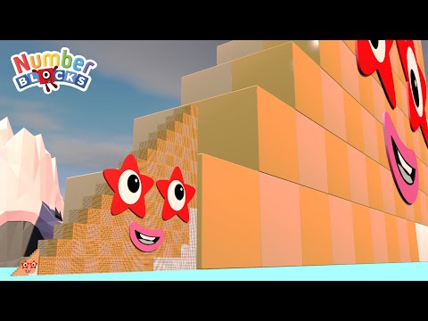 Numberblocks Step Squad NEW 210 to 210,000,000 BIGGEST - The Amazing Step Squad Numberblocks
