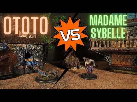 Last blossom Ototo vs Redchapel Madame Sybelle a narrated cinematic Malifaux battle report