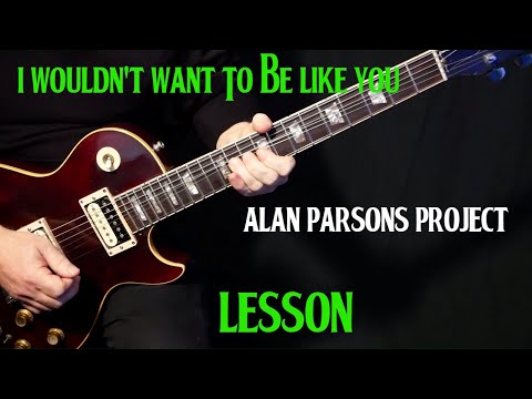 I Would Not Want To Be Like You - Alan Parsons…