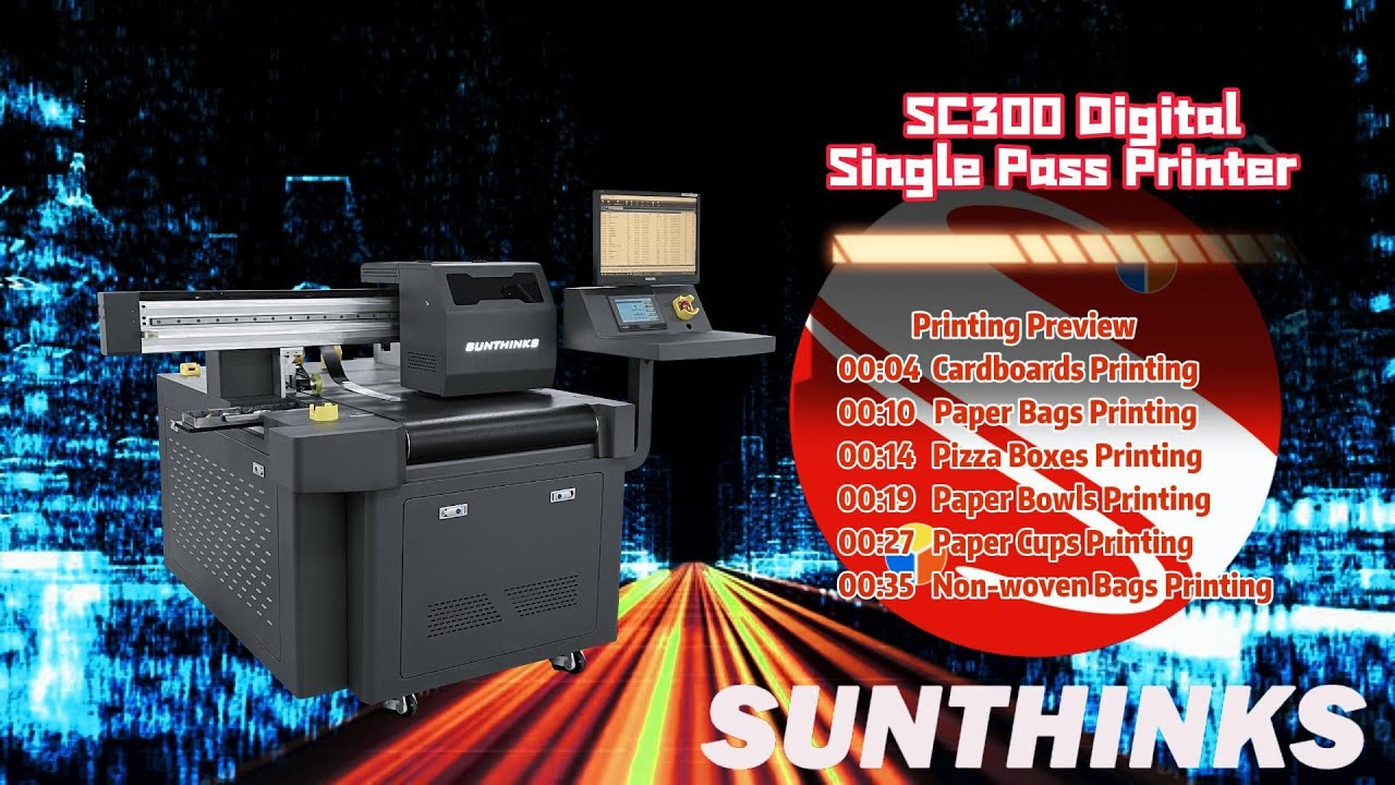 SC300 A3 Digital Single Pass Printer