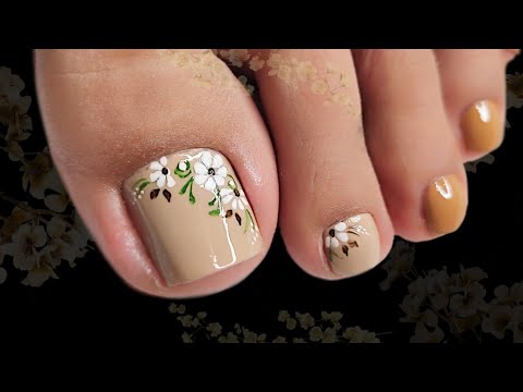 Como decorar las Uñas con tonalidades Marrón 🟤🤎#miarteentusuñas #nailart