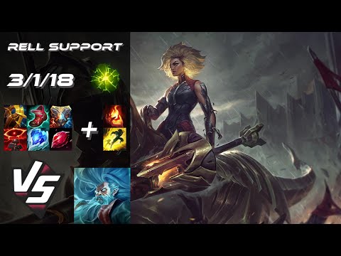 SUPPORT Rell vs Zilean - NA Grandmaster Patch 14.13