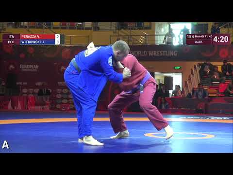 Qual. Men-Gi - 71 kg: V. PERAZZA (ITA) v. J. WITKOWSKI (POL)