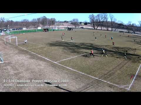 2022 03 20 - bramki z meczu STF Champion - Progres Warszawa (0:7)