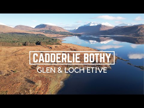 Cadderlie Bothy Sunrise - Loch and Glen Etive, Scotland - 4K Drone Footage - Short Film