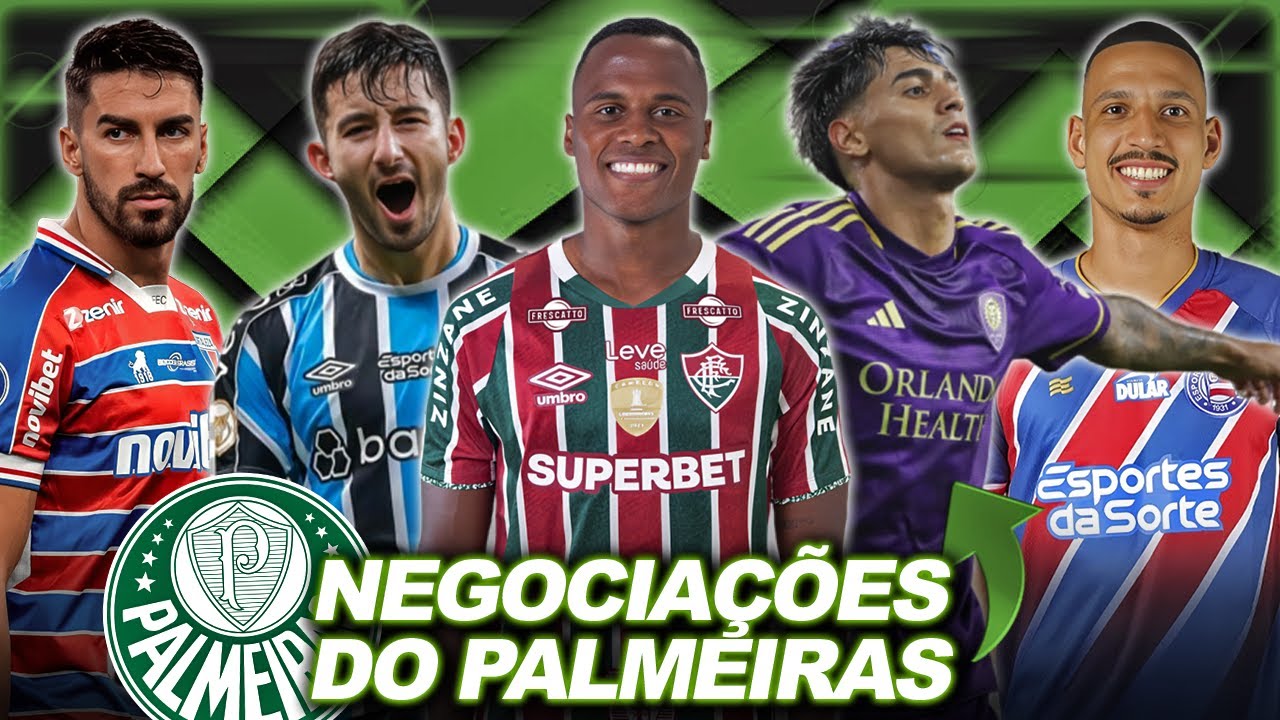 MERCADO DO PALMEIRAS PARA 2025 | Reforço chegando! Lucero novo 9? Jhon Arias, Villasanti, Torres E+!