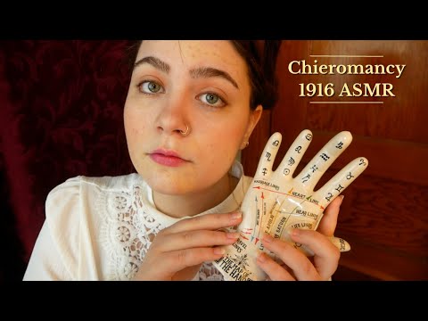 (1916) Detailed Palm Reading by Firelight ✨ Immersive & Cinematic ✨ ASMR Soft Spoken Historical RP