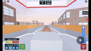 ROBLOX Tram journey from Berry Halt to O'brien Street