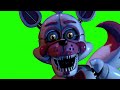 ￼Fnaf sister location all jump-scares green screen