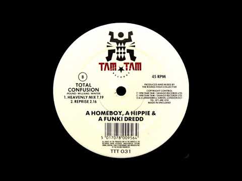 A Homeboy, A Hippie & A Funki Dredd - Total Confusion (Heavenly Mix)