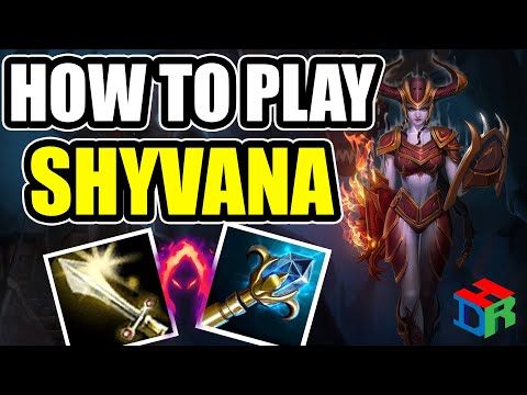 How to Play SHYVANA JUNGLE in Ranked? | Easy SHYVANA JUNGLE Guide (Giveaway) | League of Legends S10