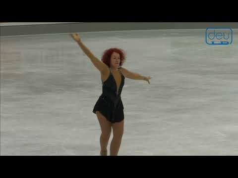 Esther LÖFFLER. Oberstdorf 2018. Bronze Ladies III A - Free Skating. 19 place