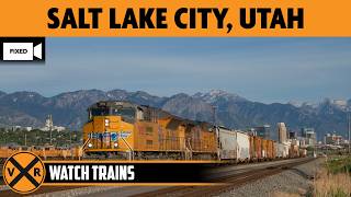 Salt Lake City, Utah, USA | LIVE Train Camera (Fixed View - South) live webcam