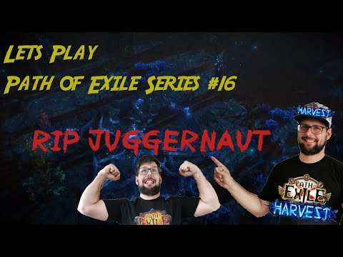 RIP Earthquake Juggernaut ;( Let's Go Toxic Rain Trickster 3.11 - Path of Exile Harvest #16