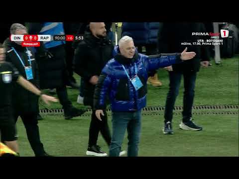 Dinamo - Rapid. BĂTAIE GENERALĂ! Au cedat nervii în prelungiri! Două cartonașe ROȘII