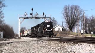 preview picture of video 'NS 117 With Penn Central Heritage Unit'