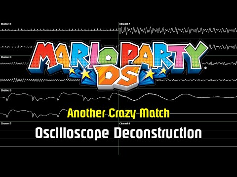 Mario Party DS - Another Crazy Match [Oscilloscope Deconstruction]