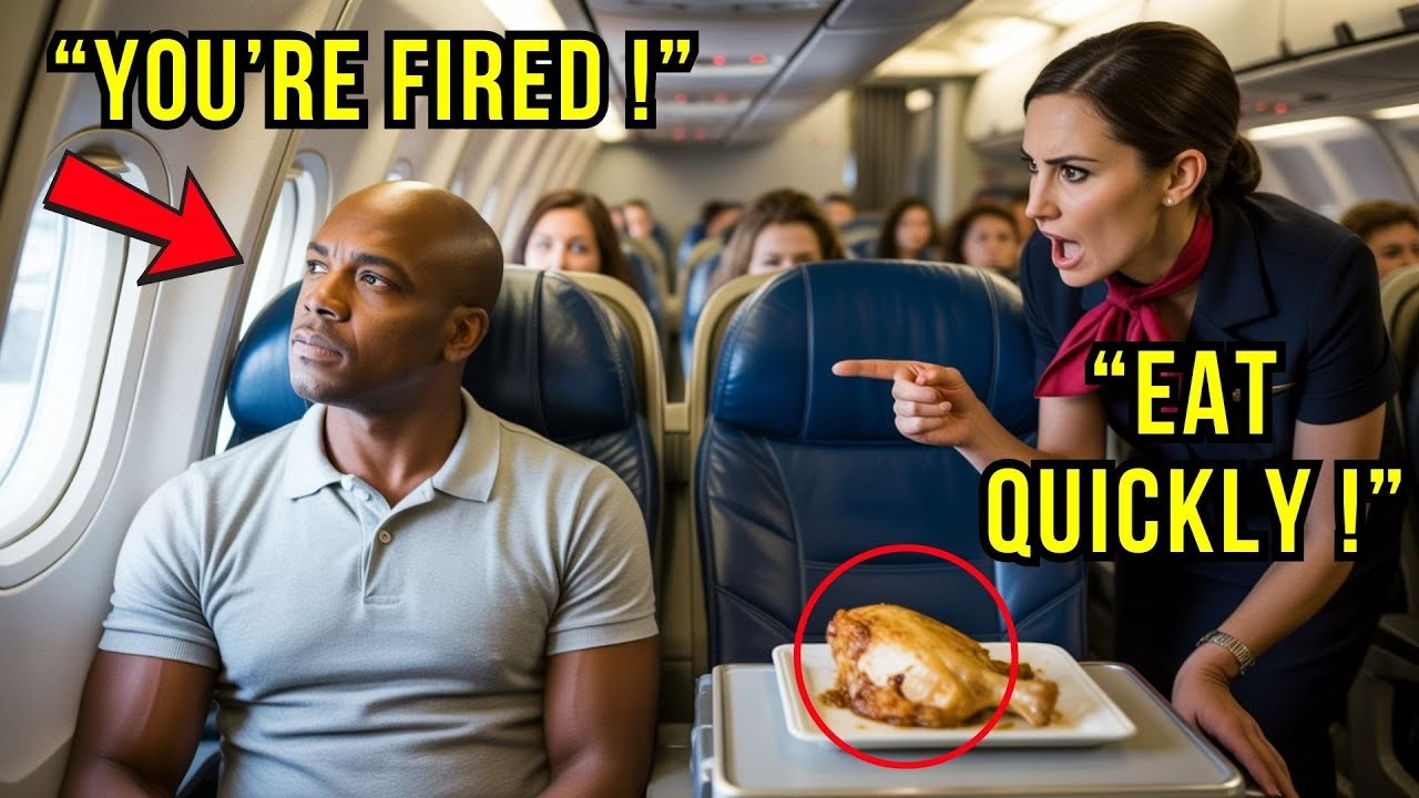 Flight Attendant Served Spoiled Food to a Black Man — 5 Minutes Later, the Airline Was in Chaos