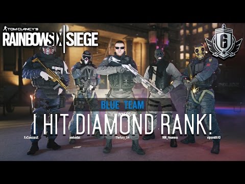 I HIT DIAMOND RANK (FULL GAME) - Ranked Highlights - Rainbow Six Siege