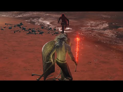 Elden Ring - Millicent NPC Invader Fight (No Damage)