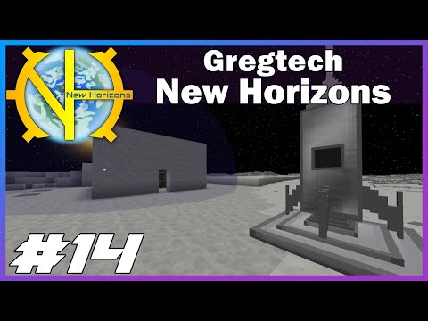 Gregtech New Horizons Ep.14 To The Moon