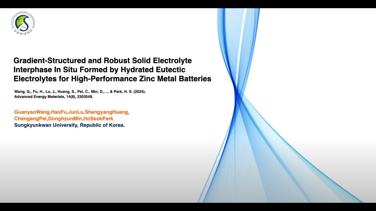 13 Gradient Structured and Robust Solid Electrolyte Interphase In Situ Formed by Hydrated Eutectic E
