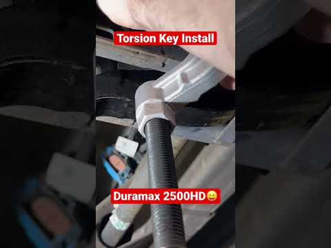 Quick Torsion Key Removal & Install On Duramax 🤌🏼 #shortsvideo #shorts