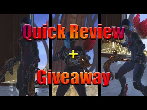 Skyforge - GIVEAWAY*ENDED* Slayer/Outlaw/Bounty Hunter Weapons Review